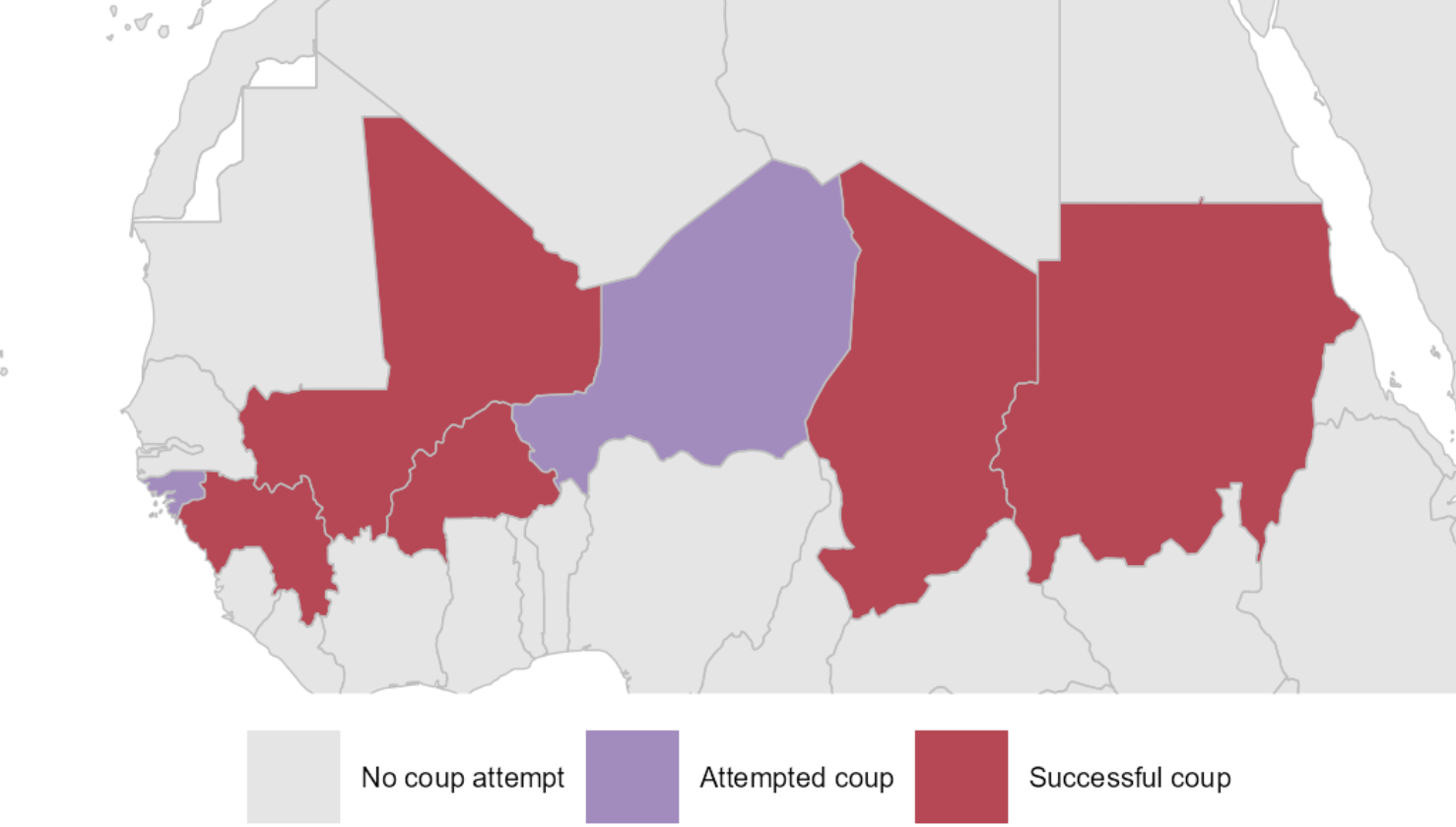 The new model of coups d'état in Africa Younger, less violent, more